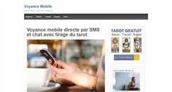 Desktop Screenshot of mobile-voyance.com